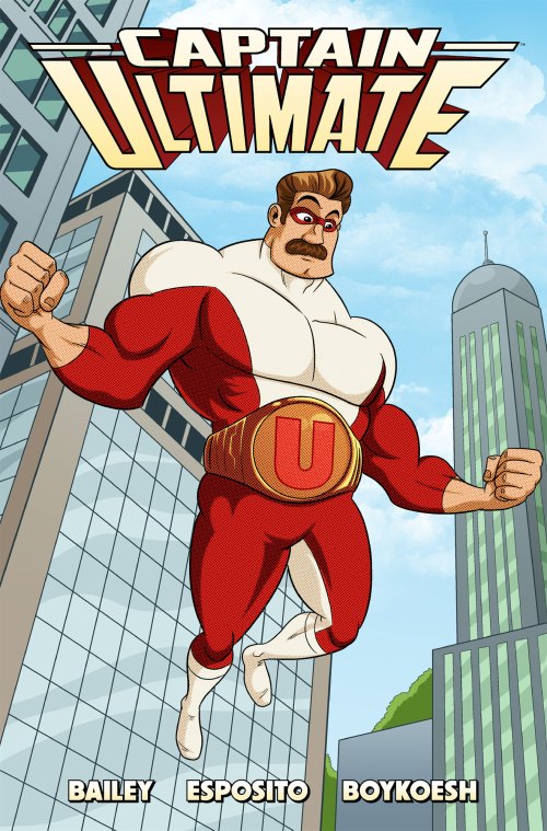 The cover of Captain Ultimate #1.
