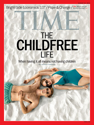 Time Magazine Cover - The Childfree Life