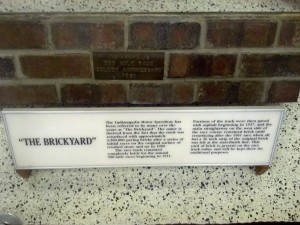 IMS Hall Of Fame Museum - Bricks