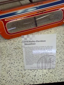 IMS Hall Of Fame Museum, 1970 Harley-Davidson Streamliner