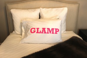 GLAMP pillow from Plush Design LA