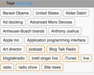 Suggested tags Audacity post