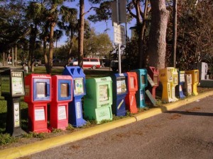 Newspaper Boxes in Florida