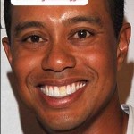 Tiger Woods Yellow Tooth